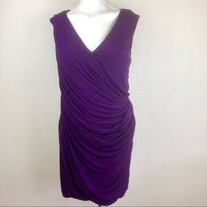 Diane von Furstenberg Cocktail Dress, 6, Purple